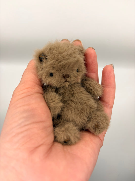 Miniature 4” Soft Plush Bear (Otter Face) (Copy)