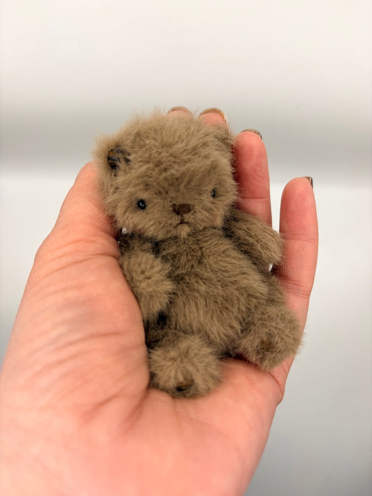 Miniature 4” Soft Plush Bear (Otter Face) (Copy)
